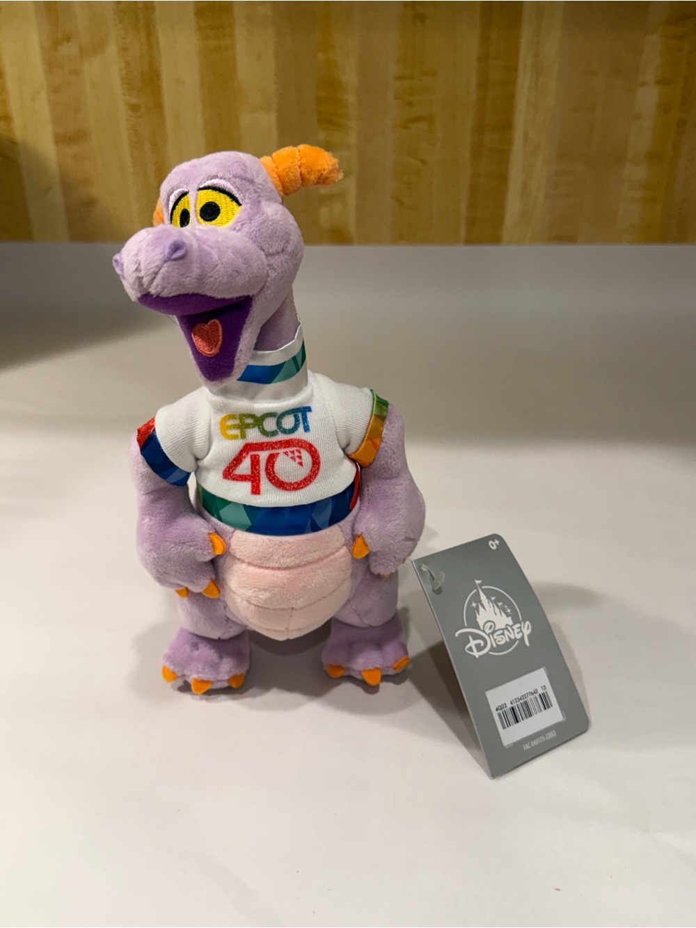 EPCOT 40th Figment Plush Toy - Purple Disney Collectible BNWT Disney